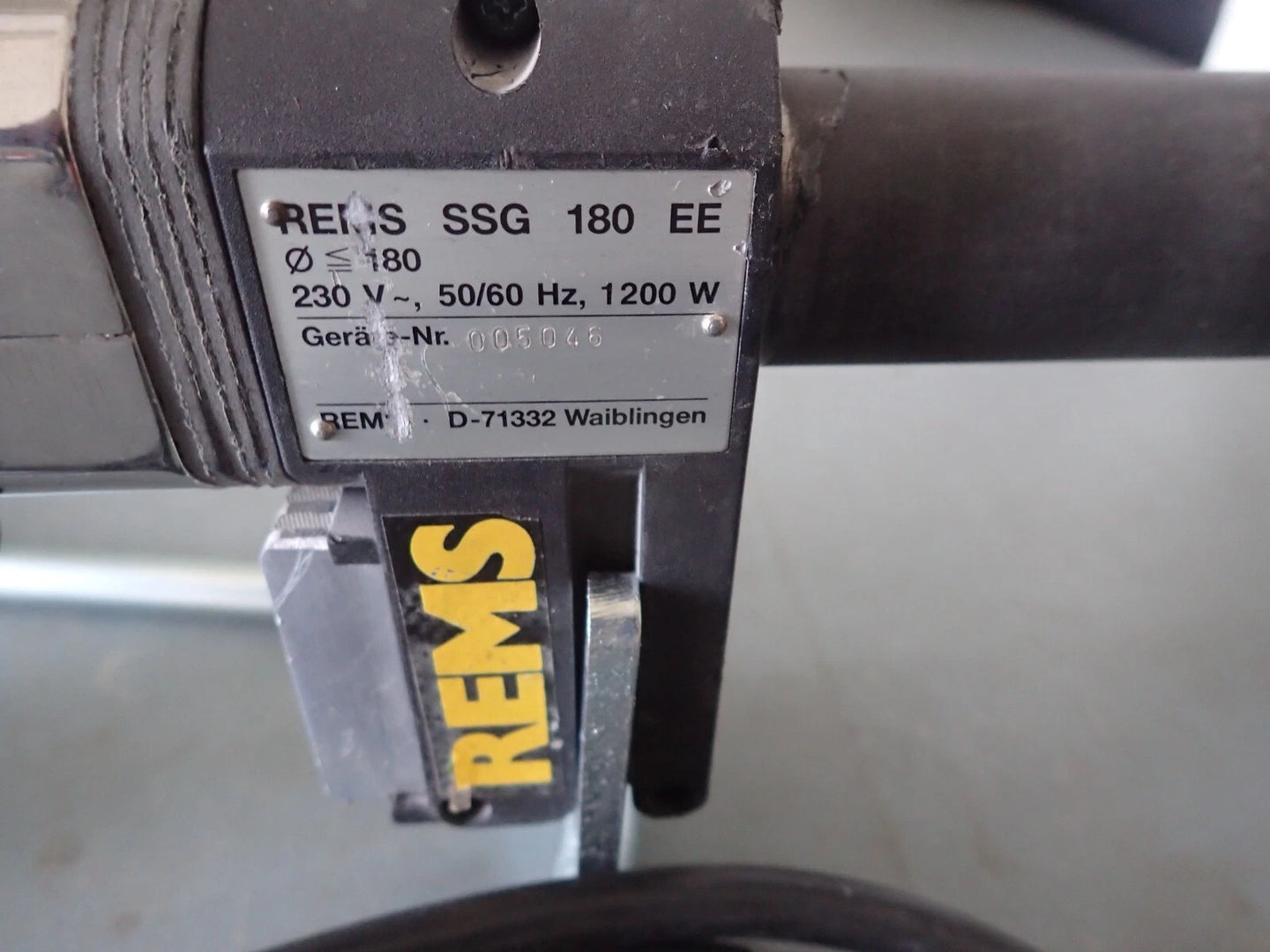 Rems Elektro lasspiegel SSG 180 EE