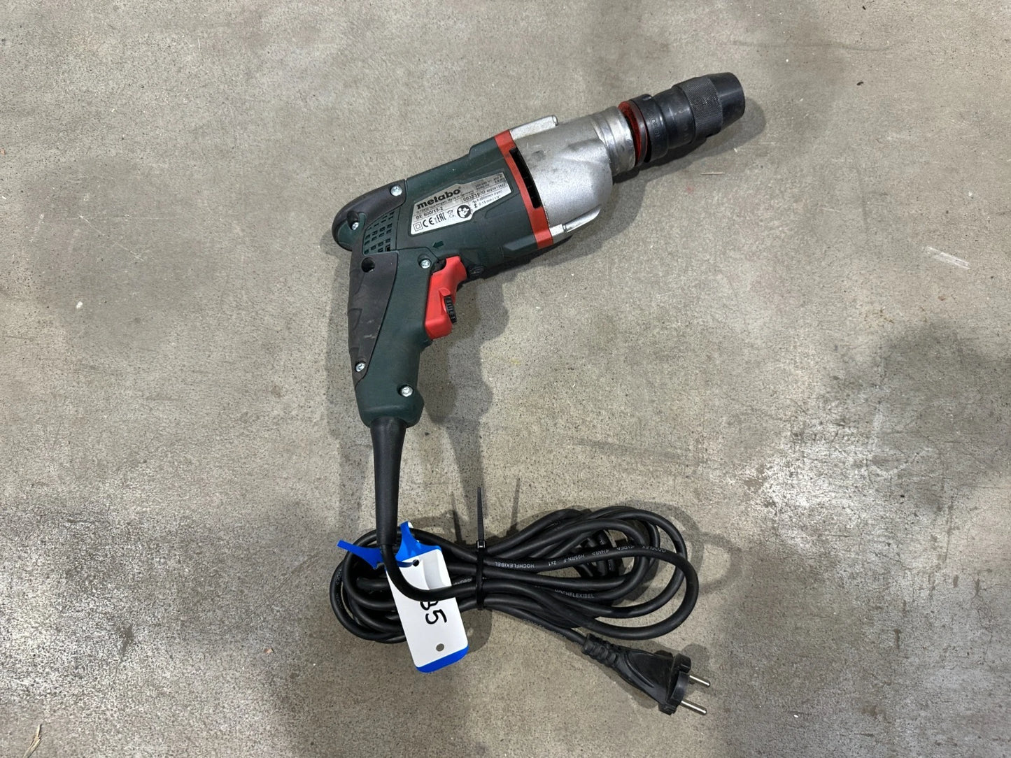Metabo Boormachine BE 600/13-2, 600 Watt, 2 versnellingen Nr.85