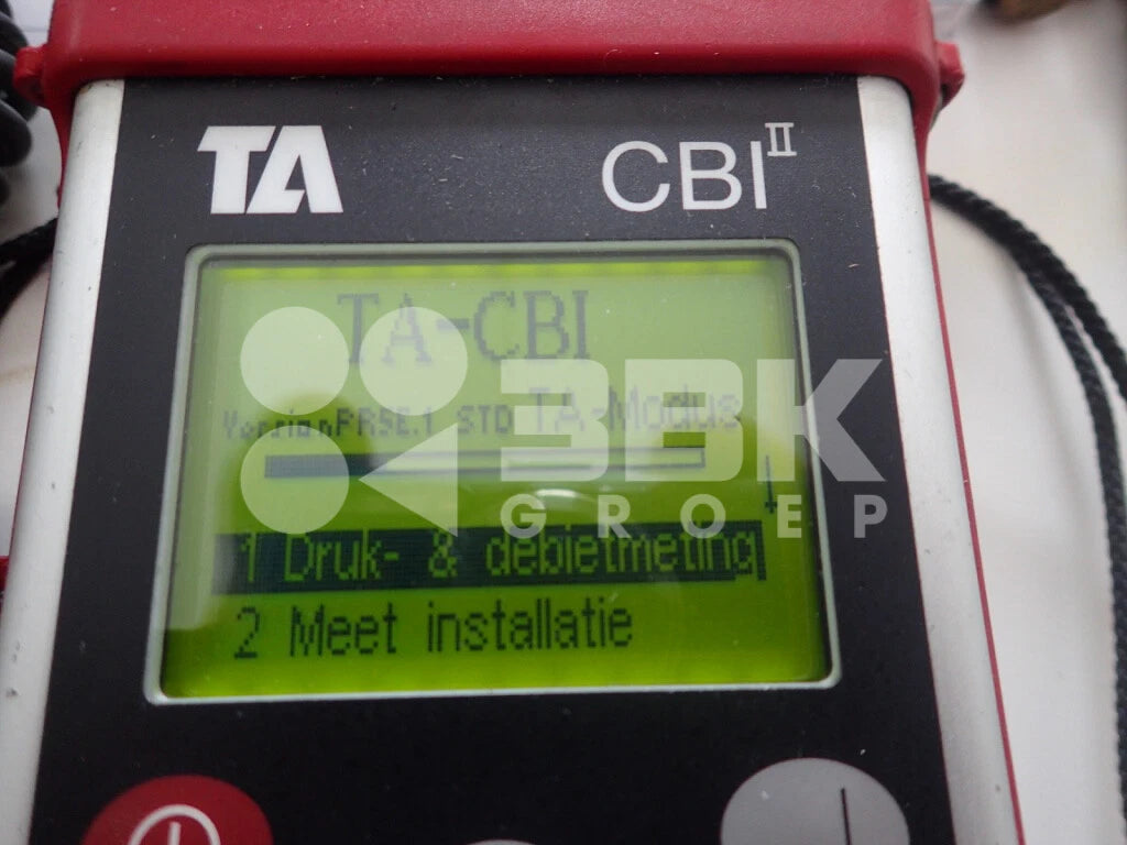 TA-CBI ii (Tour &amp; Anderson) meetcomputer - differentiële druk- en debietmeting
