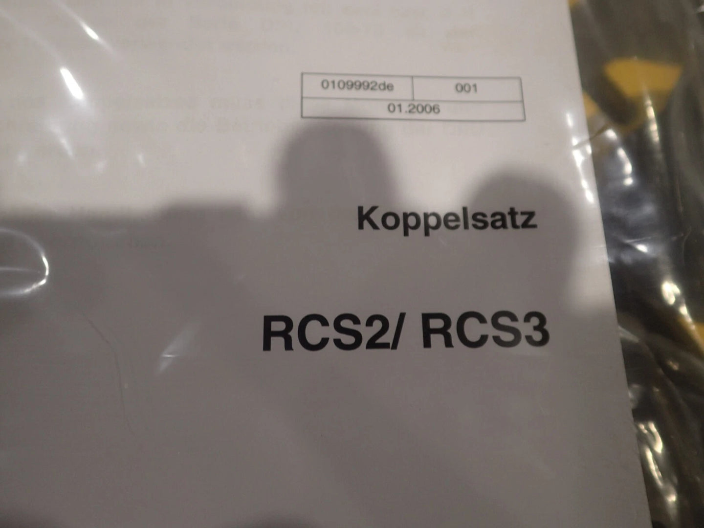 1x Originele Wacker koppelingsset 0206565 RCS2/RCS3 conversiekit voor DPU 100-70