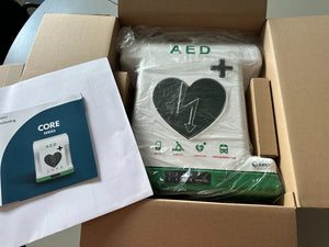 AED ARKY Core Plus wandgemonteerde box voor buitengebruik (verwarming/koeling) defibrillator NIEUW