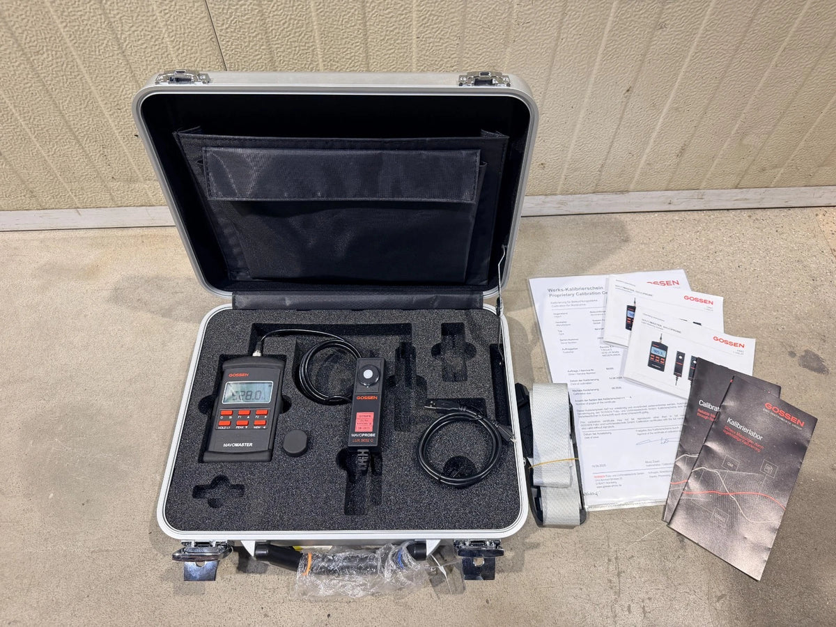 GOSSEN MAVOMASTER + MAVOPROBE LUX 5032 C Vorführgerät