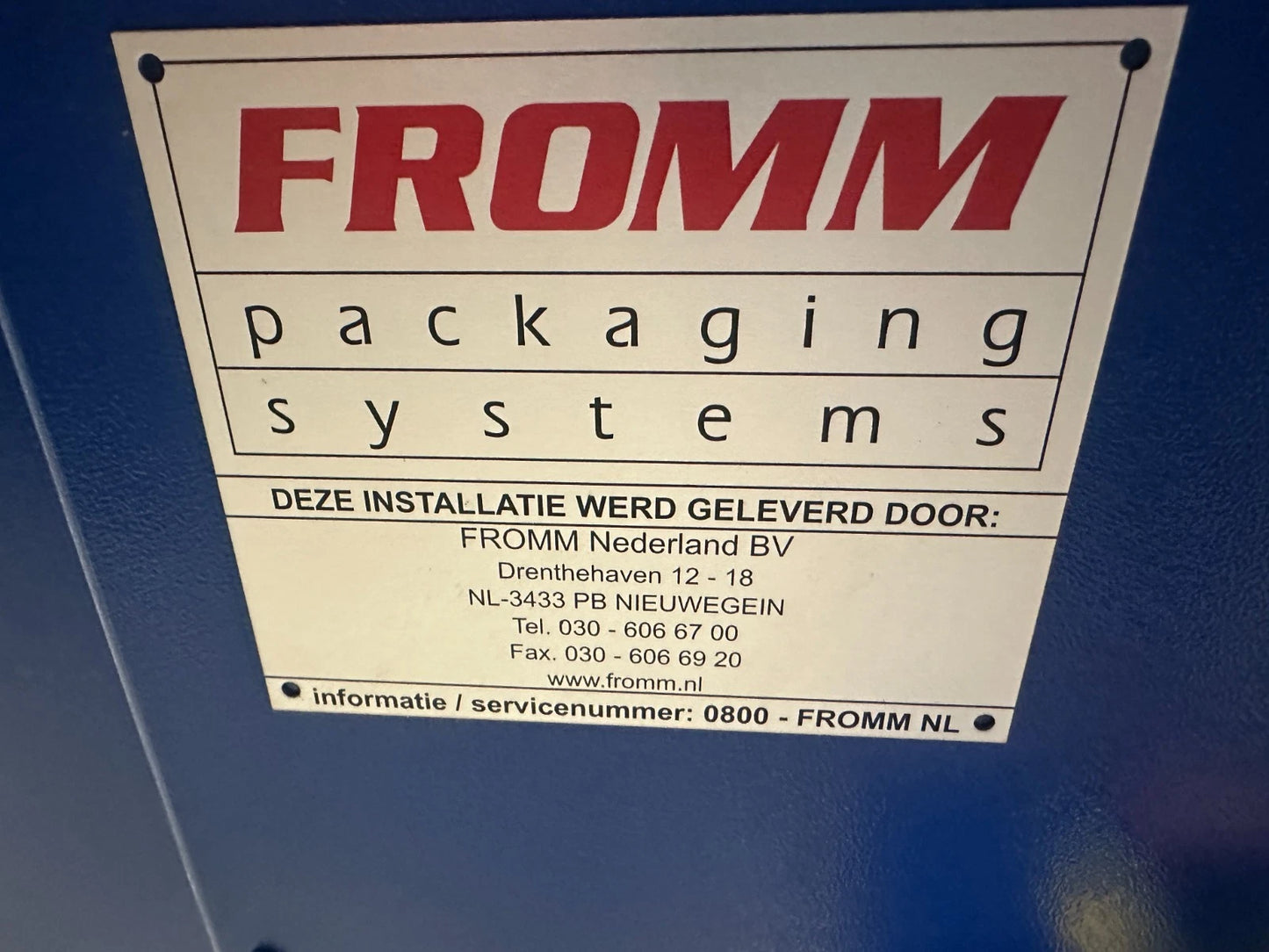 FROMM AP 502  Airpad Luftpolster Verpackungsmaschine Hochleistungsgerät