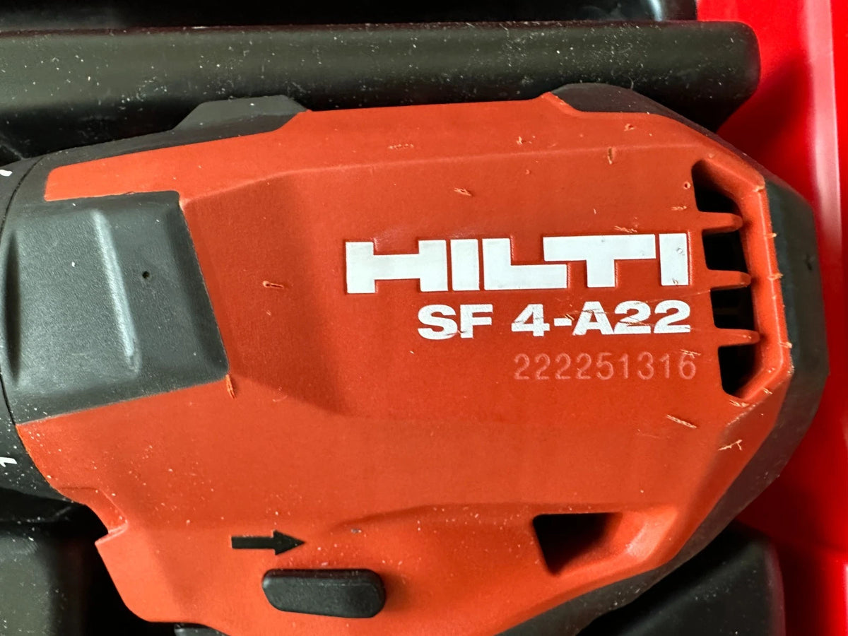 Hilti SF 4-A22  Akku/Ladegerät Akkuschrauber  Vorführgerät