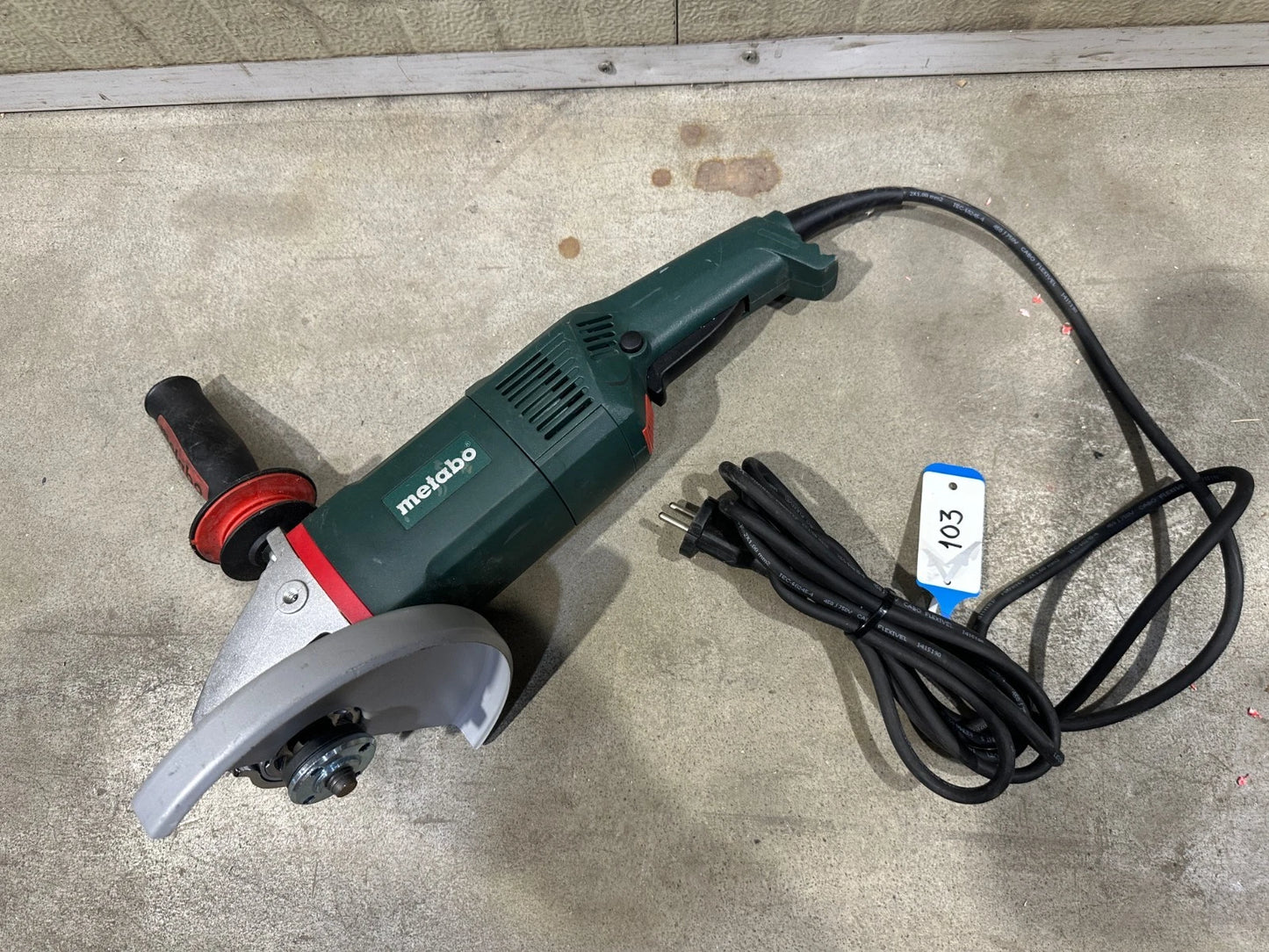 Metabo WX 17-180 Haakse slijper Nr.103