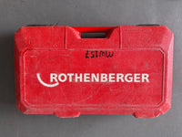 Rothenberger ROMAX 3000 Pressmaschine Pressbacken Viega Profipress  V15 22 28