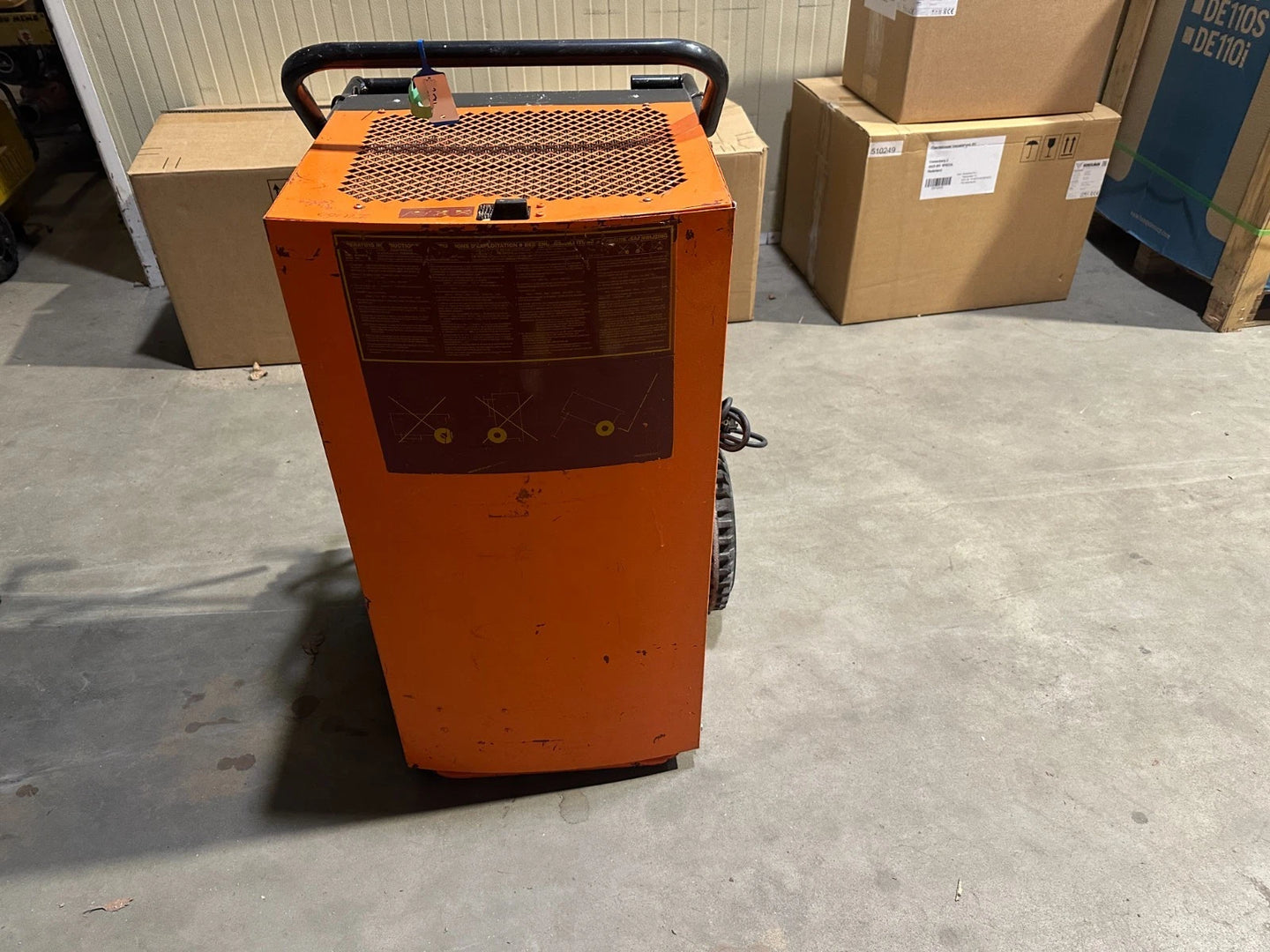 DRYFAST DF 600 AX Bouwontvochtiger Condensdroger