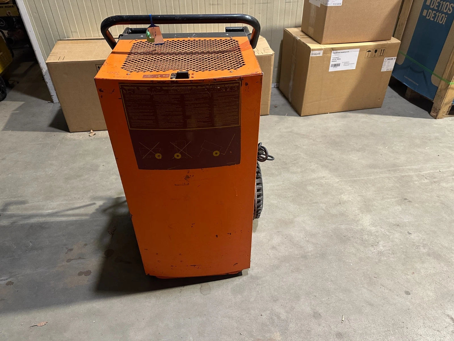 DRYFAST DF 600 AX Bouwontvochtiger Condensdroger