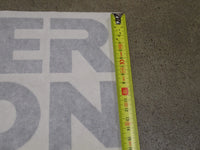 2 originele Wacker-logo stickers 160mm x 470mm