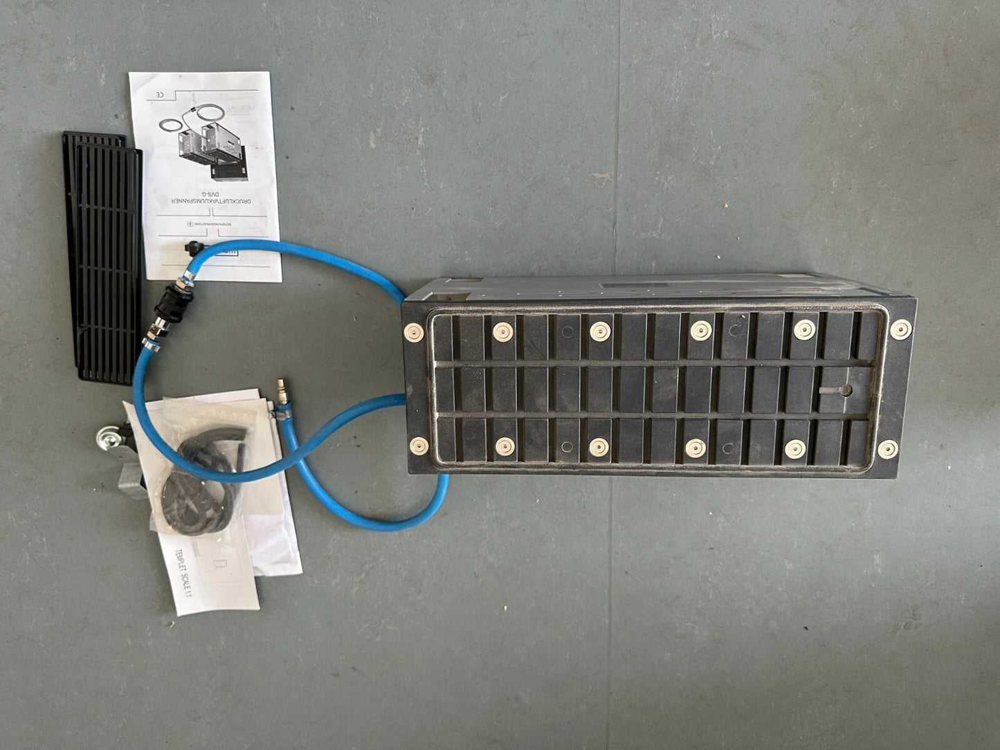 Wegoma dvs-g pneumatische vacuümklem 400 mm x B 130 mm