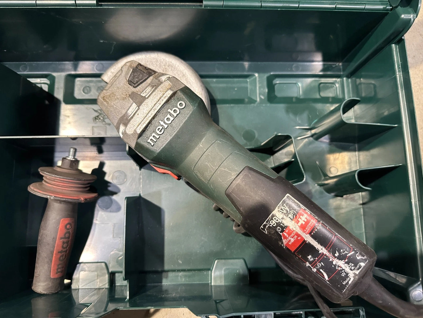 Metabo W 9-125 Quick haakse slijper 600374000  nr.128 4007430240989