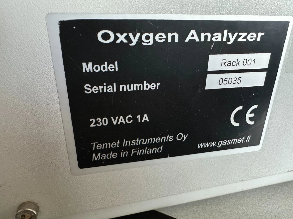 ENOTEC OXITEC 5000 GAS ANALYZER SYSTEM
