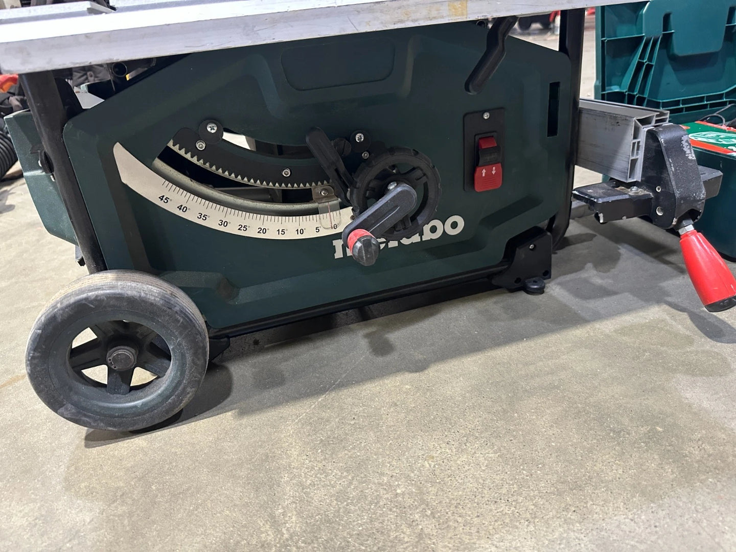 Metabo TS 36 LTX BL254 Accu-tafelzaag met onderstel 2xAccu/oplader Nr.72