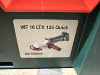 Metabo Accu haakse slijper met platte kop WF 18 LTX 125 Quick Nr.16 4007430287182