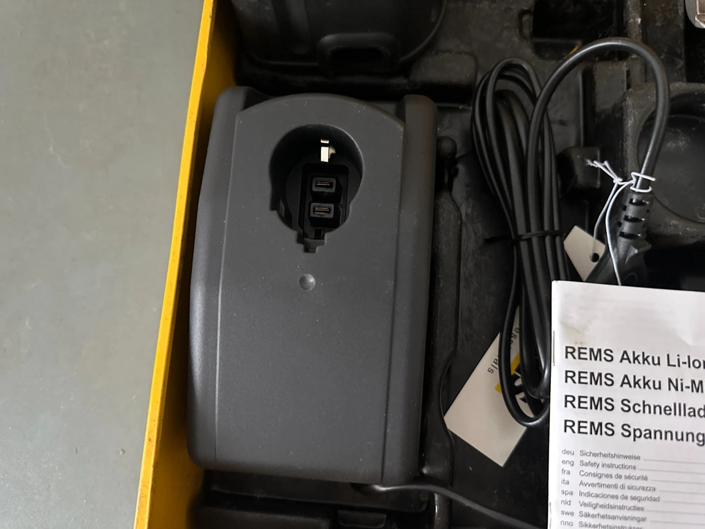 Rems Pressmaschine Mini Akku-Press ACC 14,4V ACC