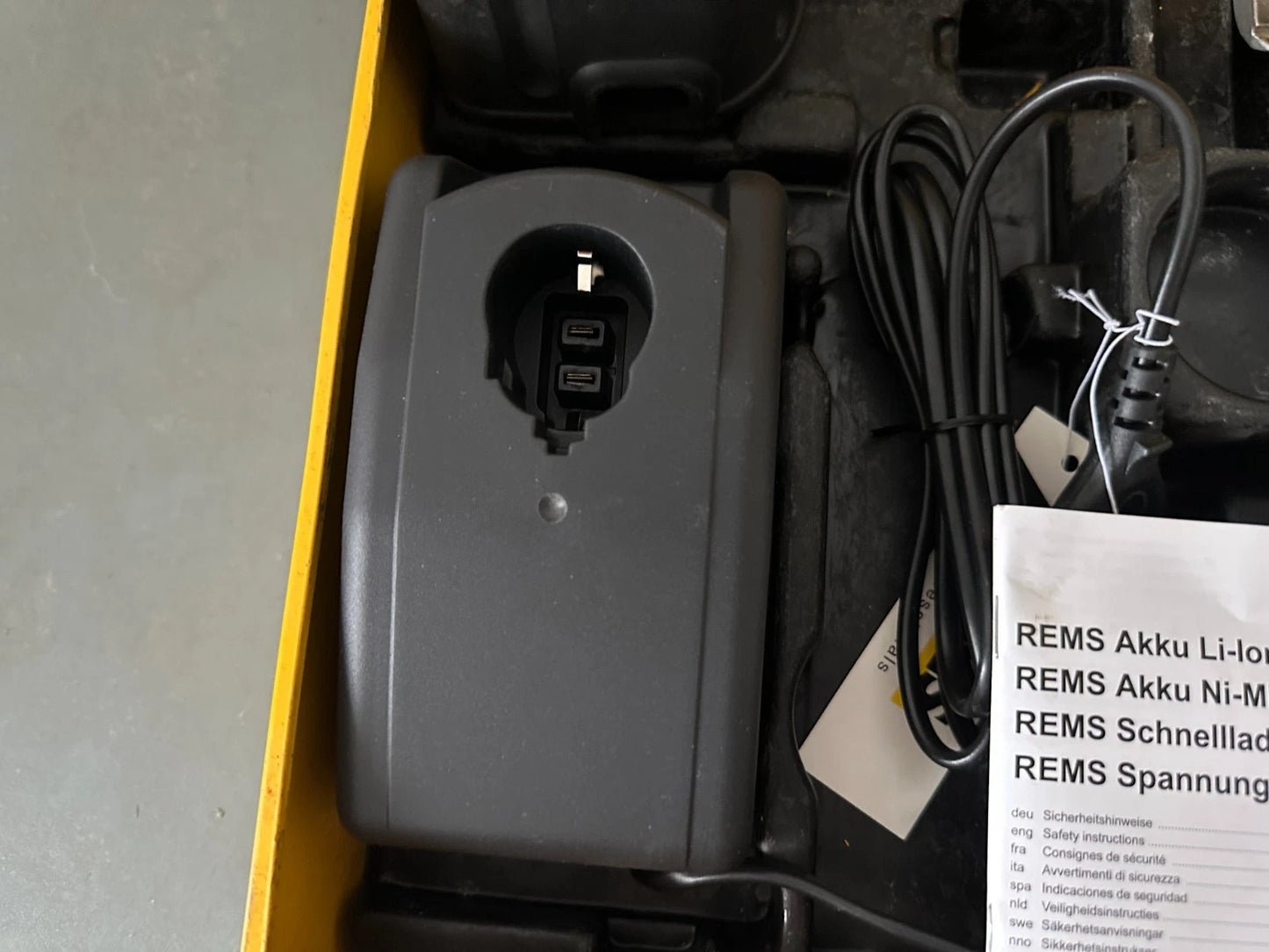 Rems Pressmaschine Mini Akku-Press ACC 14,4V ACC