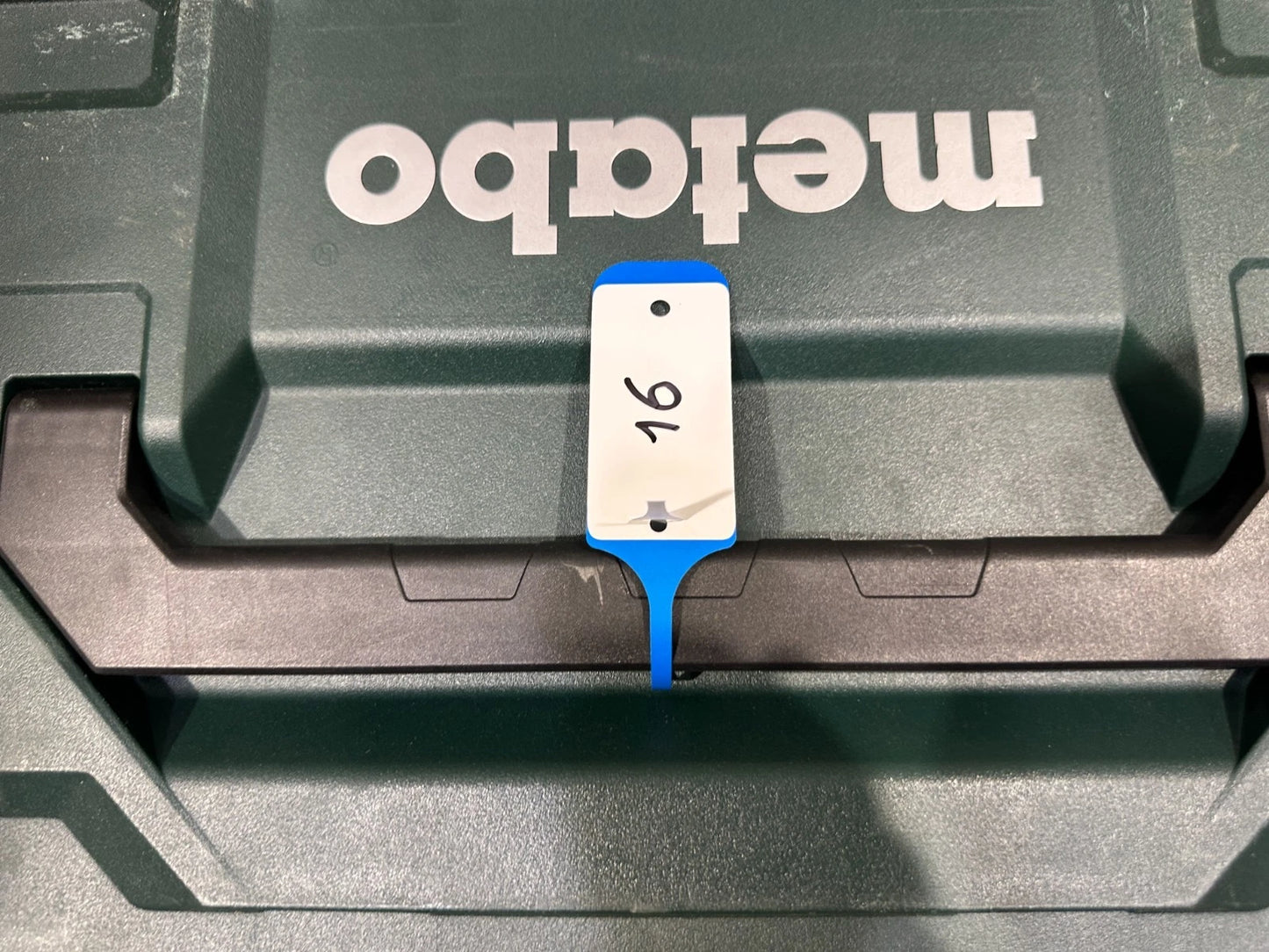 Metabo Accu haakse slijper met platte kop WF 18 LTX 125 Quick Nr.16 4007430287182