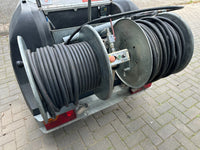 ROM SMART TRAILER Pijpreinigingsmachine 150 bar - 50 l/min Radiografische afstandsbediening