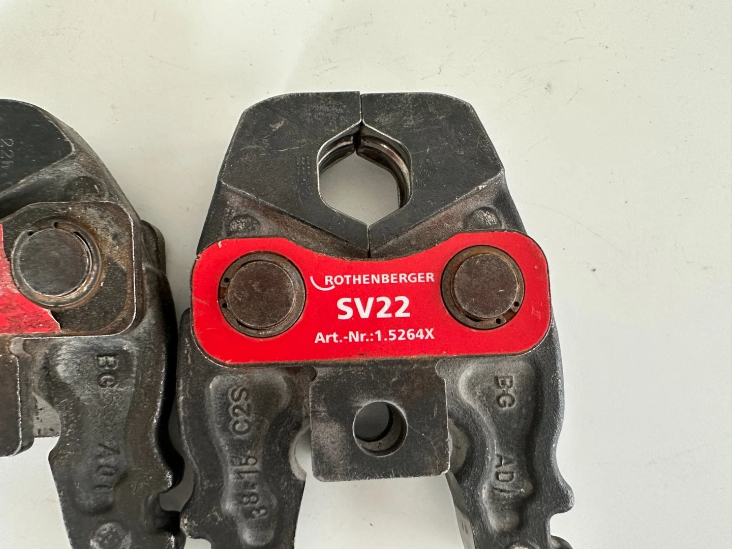 Rothenberger Pressbacken Viega Profipress V12 15 22 Romax Compact / Hilti NPR19