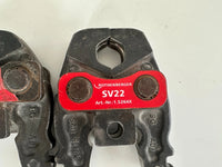 Rothenberger Pressbacken Viega Profipress V12 15 22 Romax Compact / Hilti NPR19