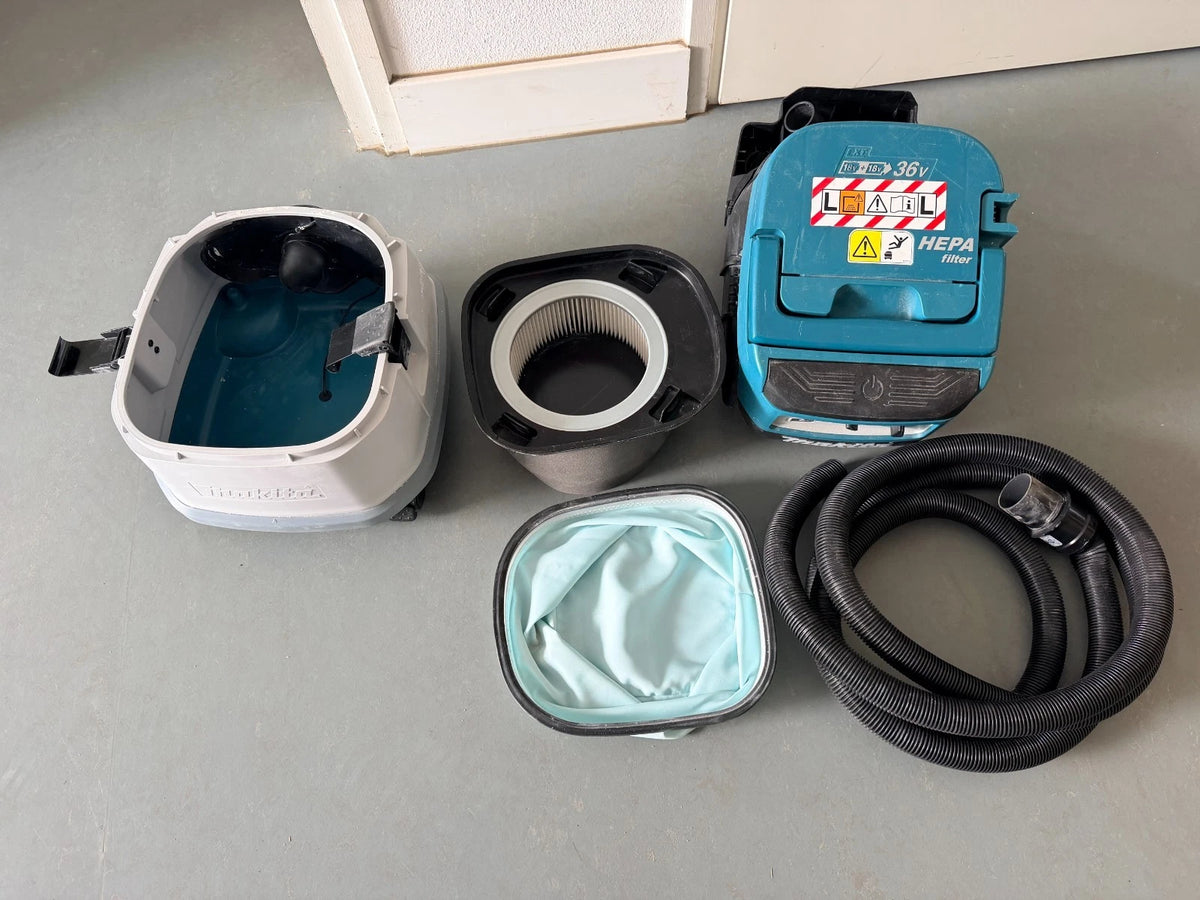 Makita DVC 867  L ohne Akku/Ladegerät Kabellos Bl LXT Klasse I Trocken Staubsaug