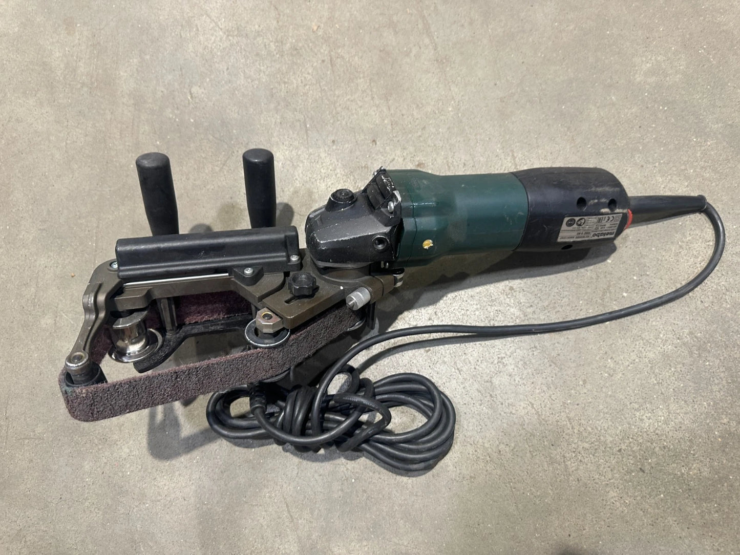 Metabo RBE 9-60 buisbanden slijper RBE 9-60 Set, roestvrij staal, compact nr. 200