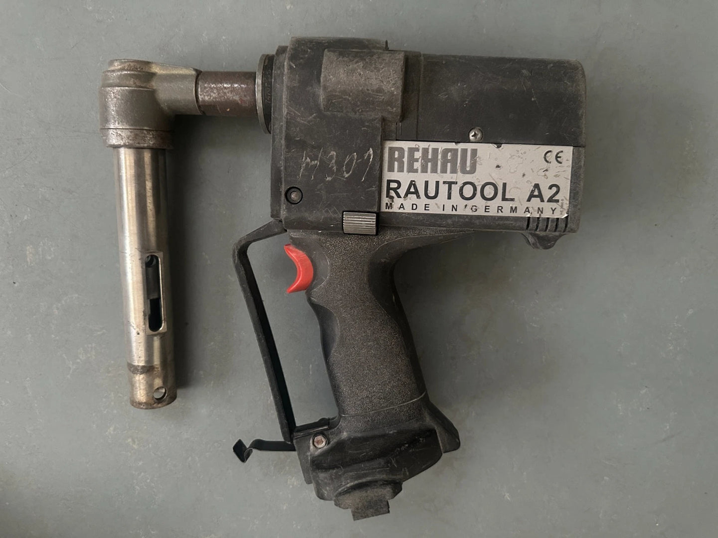 Rehau A2 Perstang Pers Persmachine Accu-schuifhulstoestel SOLO.