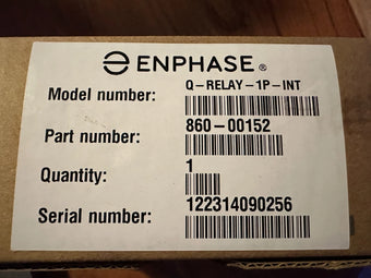 compare product ⚡Enphase Q-relais, 1-fase stroomonderbreker Q-RELAY-1P-INT⚡