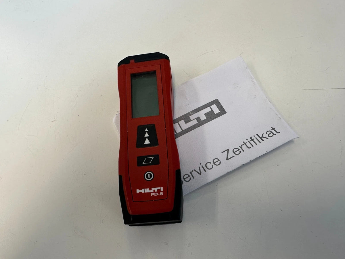 1x Hilti PD-S Entfernungsmesser Distanzmessgerät + Zertifikat