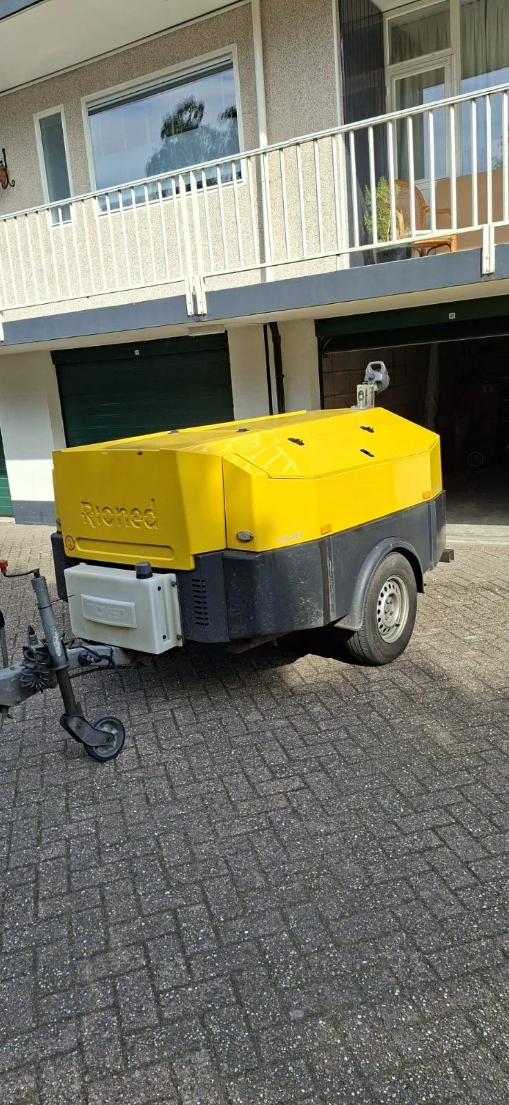 RIONED MultiJet  Rohrreinigungsmaschine 200bar-60l/m  Funkfernbedienung