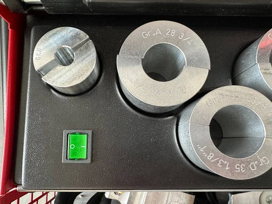 Rothenberger ROFROST TURBO II R290 Einfriergerät 2" inkl. 8 Reduziereinsätze 4004625470336