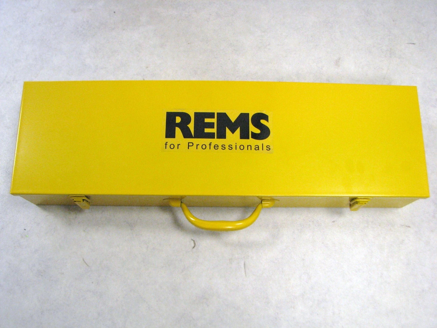 REMS EVA metalen koffer voor snijkoppen 1/4" - 1 1/4" Amigo 2, alleen de koffer, ID 133