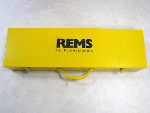 REMS EVA metalen koffer voor snijkoppen 1/4" - 1 1/4" Amigo 2, alleen de koffer, ID 133