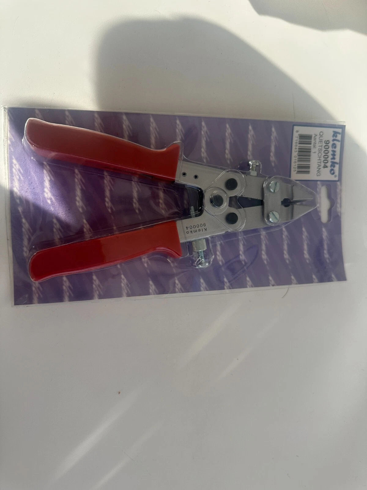 Klemko 900004 Geperste Tang
