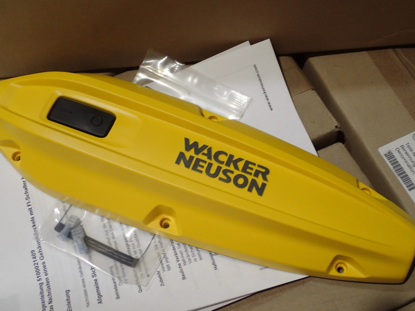 1x Retrofit IEC aardlekschakelaar Betonvibrator Interne vibrator Wacker Neuson IEC45/23