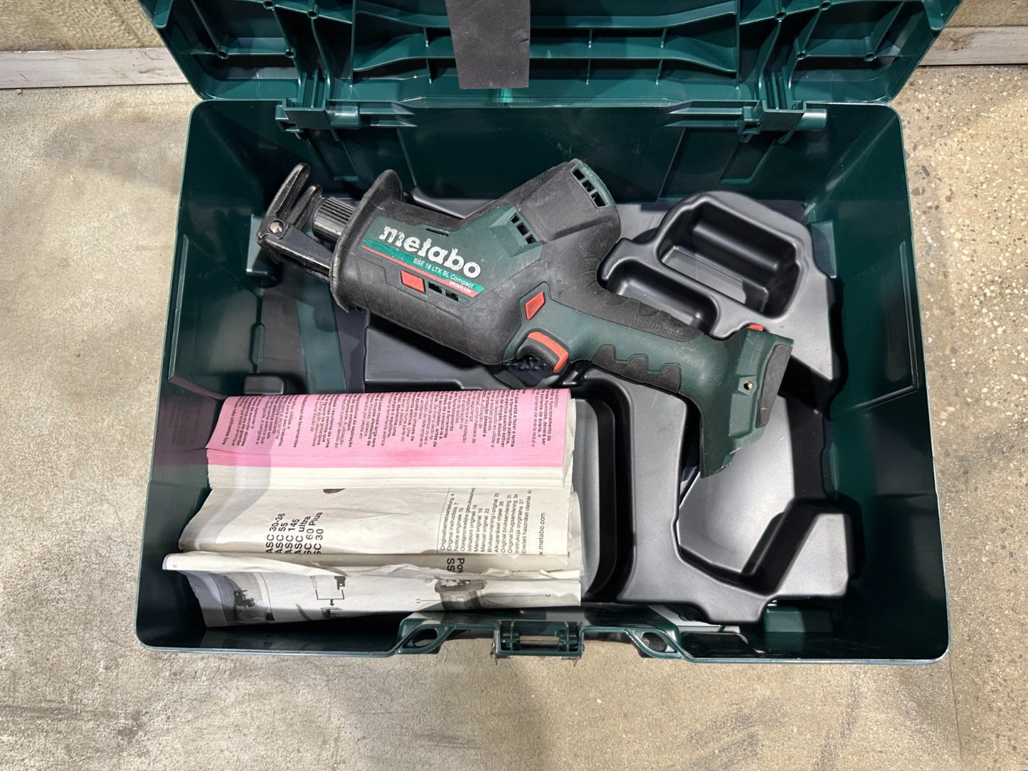 Metabo SSE 18 LTX BL Reciprozaag Accuzaag nr. 4 4061792181298