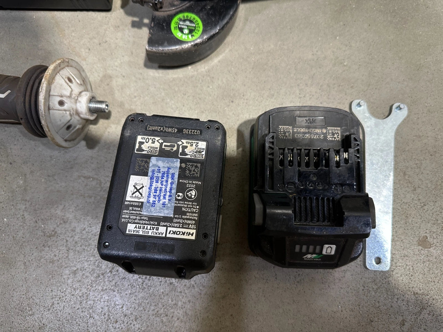 Hikoki G3613 GB Akku Winkelschleifer 792
