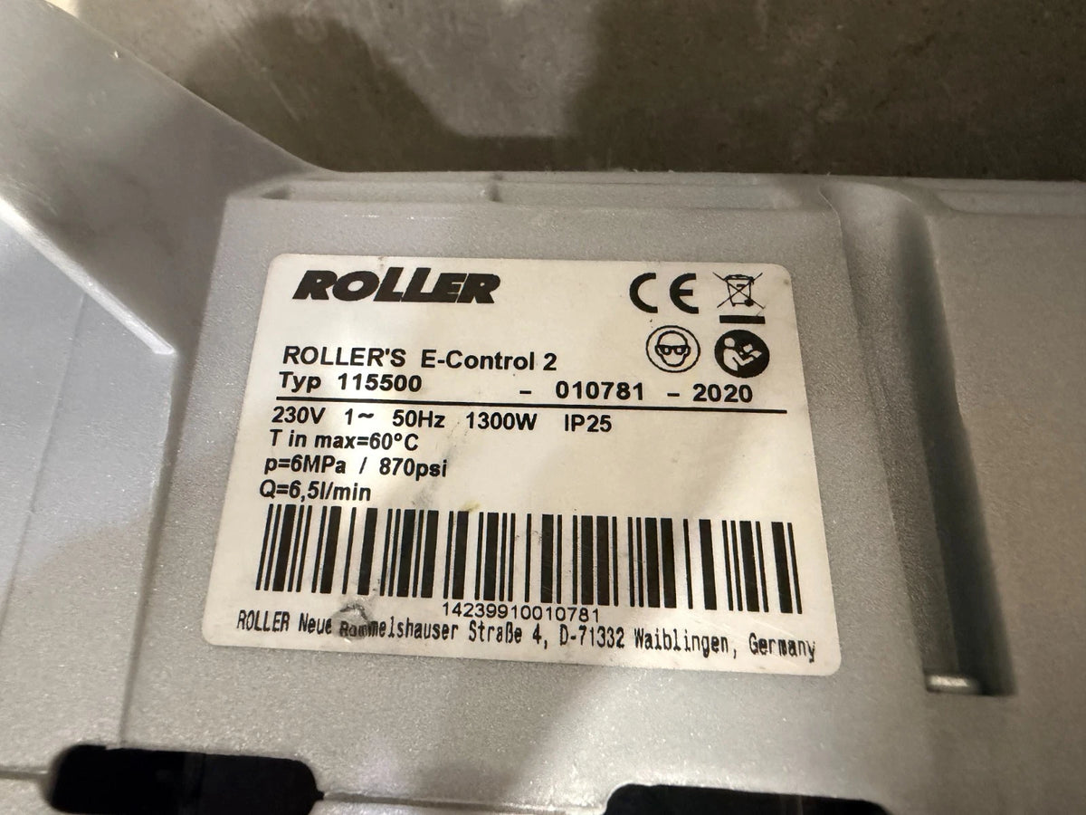 Roller E-Control 2 Druckprüfpumpe E-Control 2 Nr. 115500 Prüfpumpe Pumpe REMS