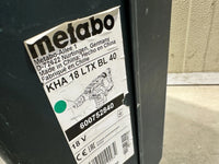 Metabo KHA 18 LTX BL 40 zonder accu & lader (600752840) Showmodel Nr. 65 4061792199934