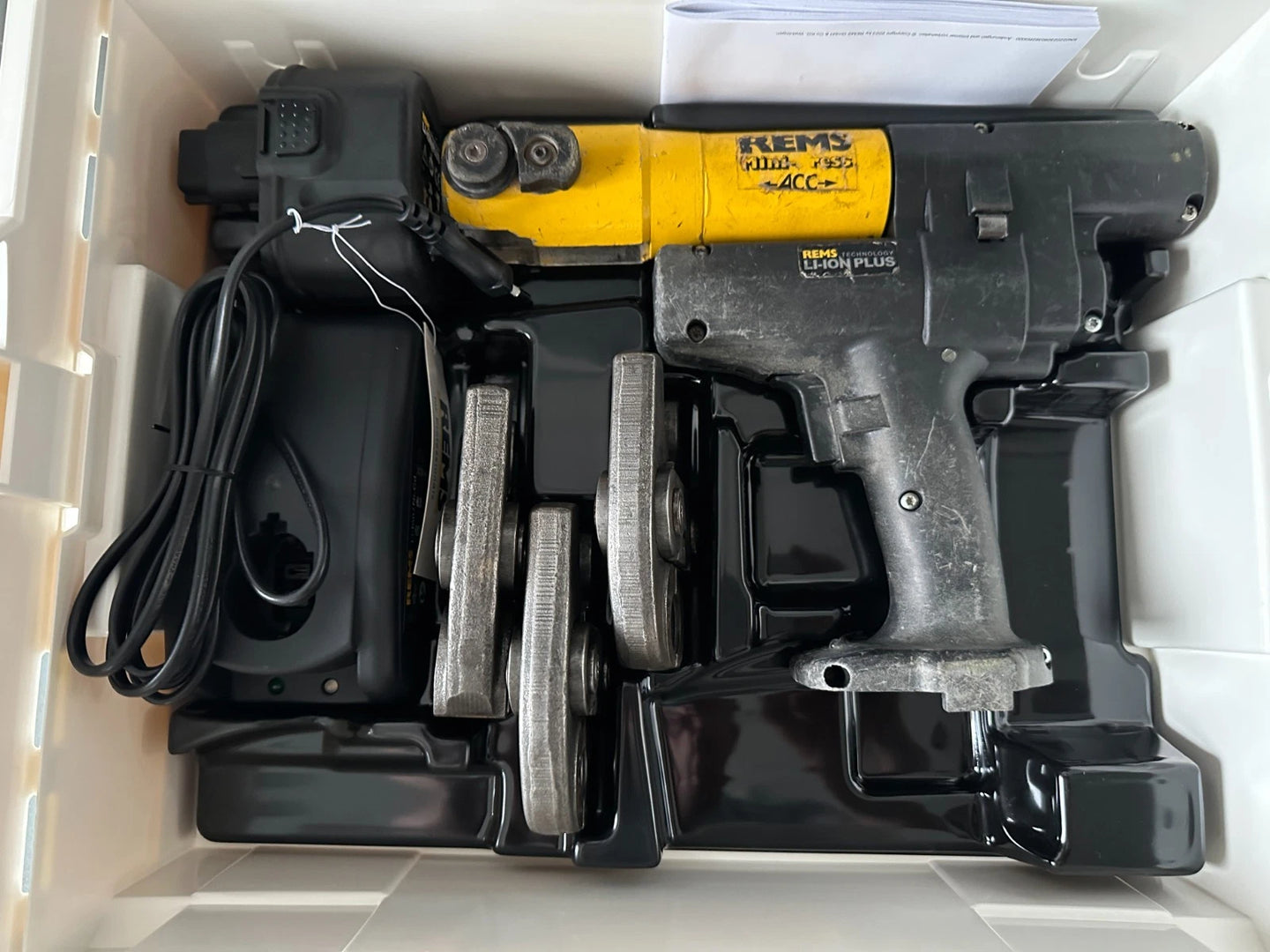 Rems Pressmaschine Mini Akku-Press ACC 14,4V ACC Pressbacken Uponor U16 20 25